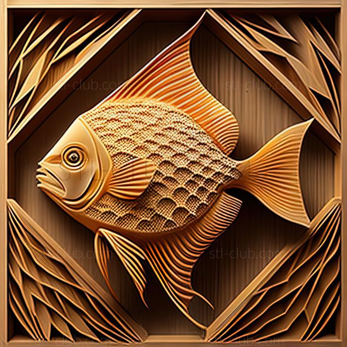 3D model st Diamond munchaus fish (STL)